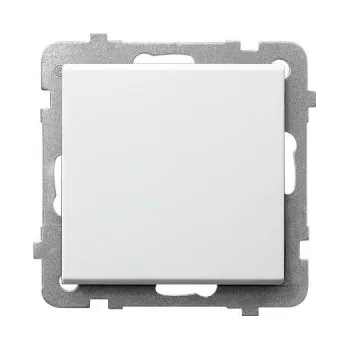 vypínač Jednopólový spínací vypínač Klasik, Zápustný Ospel bílý ŁP-21R/m/00
