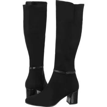 Dámské kozačky Tamaris dámské kozačky po kolena na sloupkovém podpatku, velikost 39