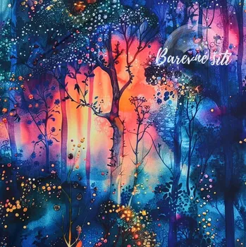 Zimní softshell Kouzelný les (E) (Zimní softshell potištěný)