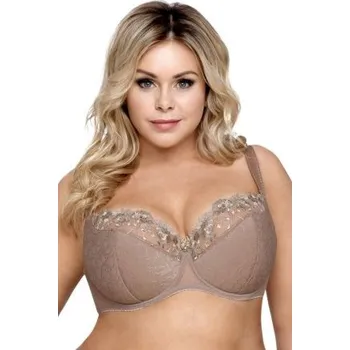 Podprsenka Polovyztužená podprsenka Biggi Pati Mocca 90H