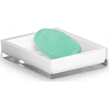 Mýdlenka Mýdlenka volně stojící Rodeno Coroba White bílá plast