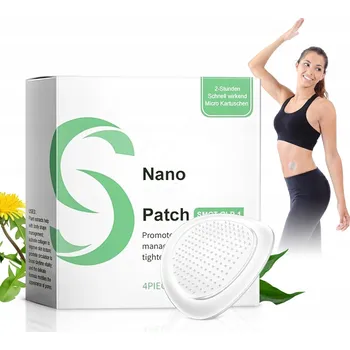 Náplast 4 ks Náplasti na hubnutí pro rychlé spalování tuků a tvarování postavy