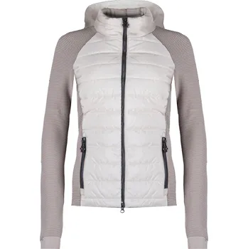 Dámský svetr NEWLAND N4 6200 AGHATE LADY HYBRID FULL ZIP STONE Velikost: XL WOMEN’S HYBRID JACKET