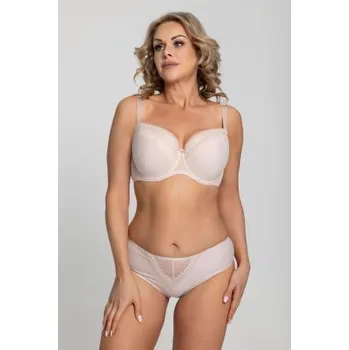 Podprsenka Vyztužená podprsenka Biggi Nicole Světle béžová 90D