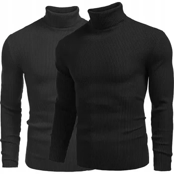 Pánský svetr Elegantní pánský zimní Rolák 100% Bavlna XL