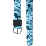 Modrý maskáčový řemínek k dětským hodinkám CLOCKODILE CSB0030