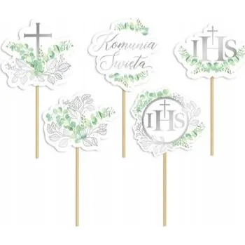 Obraz Zápichy do dortu První Svaté Přijímání 5 kusů