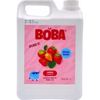 Bubble tea Sirup Boba Jahoda do Bubble Tea 2,5 kg
