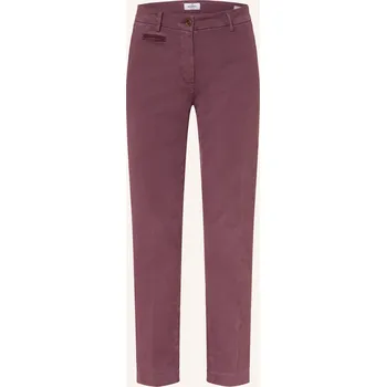 Mason's Dámské Chino Kalhoty, tmavě červená, 36