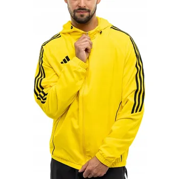 Dámské oblečení PÁNSKÁ BUNDA ADIDAS TIRO 24 ŽLUTÁ IM8807 vel. M
