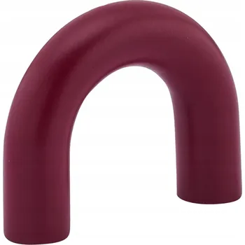 Nábytkové kování Nábytková úchytka klasická červená matná 4,2 x 1 x 3,3 cm