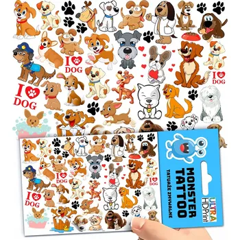 Odstranitelné tetování Filmová a herní nálepka na tetování Dětské vodní tetování Omyvatelné k narozeninám Dárek Dočasný dárek pro děti Originální opakovaně použitelné Spousta Vzorů