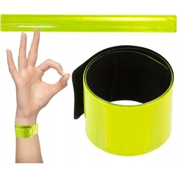 Reflexní pásek Przydasie.pl žlutý samoupínací univerzální