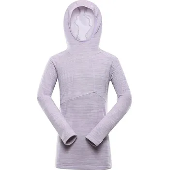 Chlapecká mikina Dětská mikina ALPINE PRO GORFO pastel lilac - 104-110