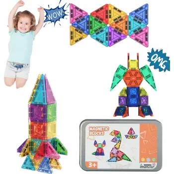 ostatní stavebnice Stavebnice 42 barevných plastových dílů