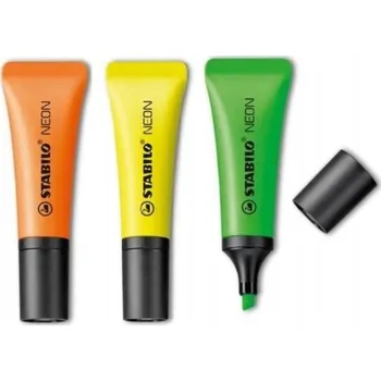 Zvýrazňovač Zvýrazňovač vícebarevný Stabilo 3 ks