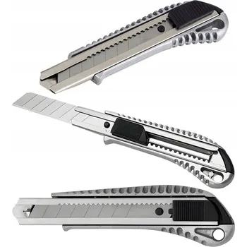 Vrták Vorel nůž na tapety 18 mm s kovovou vodící lištou 7618