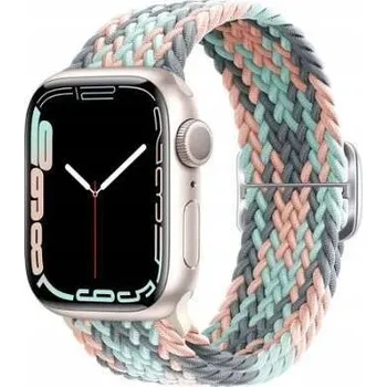 Řemínek na hodinky Řemínek Bestphone pro Apple, vícebarevný