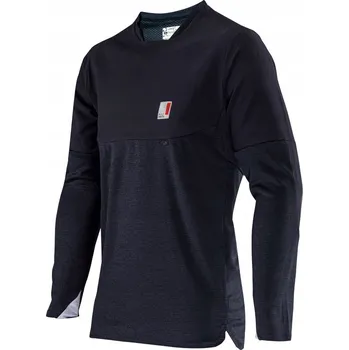 cyklistický dres LEATT CYKLISTICKÝ DRES MTB ALLMTN 5.0 JERSEY BLACK, ČERNÁ BARVA, VELIKOST M