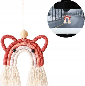 Přívěsek Přívěsek do interiéru auta přívěsek-Medvídek s třásněmi