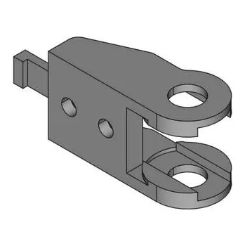 kabelová chránička Murrplastik MR-010100005200 R-řetězové zakončení KA 10.1 009 (s otvory)