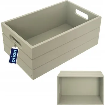 Obraz Dřevěná krabička pro uložení kosmetiky, kancelářských potřeb 26x16x11 cm