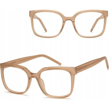 Brýlová obroučka DÁMSKÉ Čtvercové Acetátové Brýle dioptrické obroučky nedioptrické Flexi SUNOPTIC