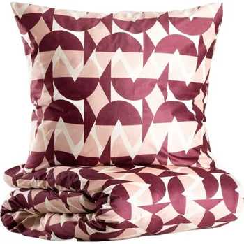 Povlečení Povlečení CHERRY CHIC sametové se vzorem 220x200 + 2*70x80 cm HOMLA