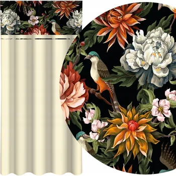 Obraz HOTOVÝ ZÁVĚS S ŽABKAMI 160x270 NA PÁSCE STYLOVÝ