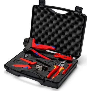 Sada nářadí Kufřík s nářadím pro fotovoltaiku Knipex 97 91 04 V02 (Sada 7 dílů)