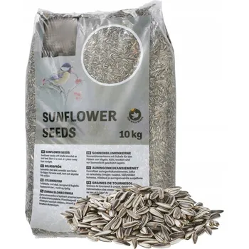 Krmivo pro ptáka Slunečnice semena pro ptáky ve slupkách 10 kg