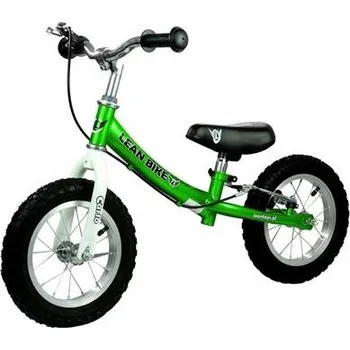 Dětské vozidlo Odrážedlo LEAN Toys CARLO 12" zelené