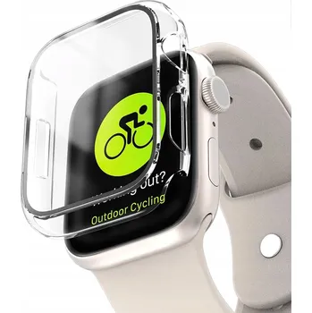 Pouzdro na mobilní telefon Hello Case Pouzdro HC-GSMA0301 pro Apple Watch 45mm průhledné