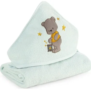 DĚTSKÁ OSUŠKA BABY62 100 X 100 CM SVĚTLE MÁTOVÁ