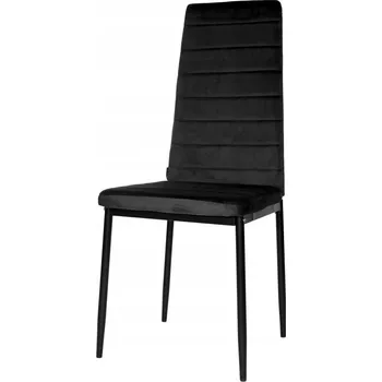 Jídelní židle Židle Lugano šedý velur 1 ks