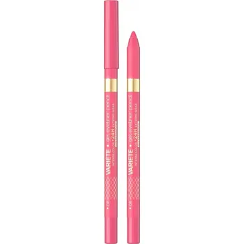 Oční linky Eveline Cosmetics Variété voděodolná gelová oční linka odstín 09 Pink 1 ks
