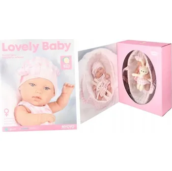 Panenka PANENKA MIMINKO MIMINKO PLYŠOVÁ HRAČKA KRÁLÍČEK NOSÍTKO