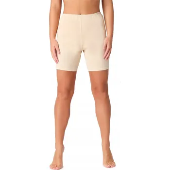 Podprsenka Viskózové polospodničky, krátké kraťasy BLV50-269 Béžová XL