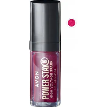 Rtěnka Avon Power Stay Lesklá tekutá rtěnka - Cherry Charge - 7 ml.
