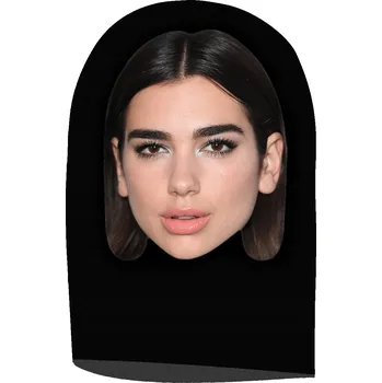 Pleťová maska Maska na obličej Bob Marley látková černá