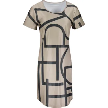 Dámské tričko Dámské prodloužené triko premium ALTISPORT VOJ/ALW085SAT02 SVĚTLE HNĚDÁ XL