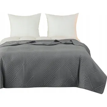 Přehoz na lůžko Přehoz na postel Cotton world mikrovlákno 170 cm x 210 cm šedý