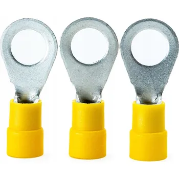 Kabelové oko ERKO Izolované kabelové oko M12, 25mm2 50 Ks.