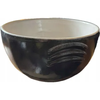 Porcelánová mísa velká šedá XL