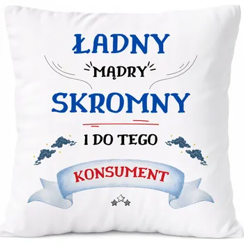 Polštář Dárek Polštář pro dekoraci s potiskem bílý PoliDraw