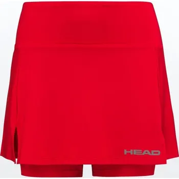Dámská sukně DÁMSKÁ SPORTOVNÍ SUKNĚ HEAD CLUB BASIC SKORT WOMEN ČERVENÁ VELIKOST L