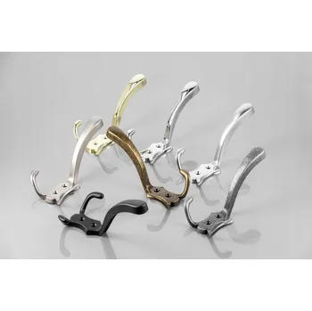 Věšák Věšák GTV A0-K24, trojitý, ZnAl, mosaz WZ-A0-K24-03