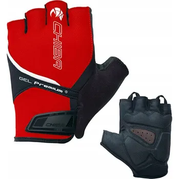 Cyklistické rukavice Cyklistické rukavice Chiba L červené