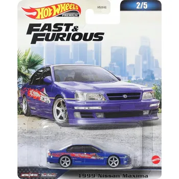 autíčko HOT WHEELS NISSAN MAXIMA VINCE FAST & FURIOUS