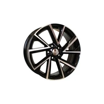 Auto-moto Alu kola Racing Line FE181, 17x7 5x112 ET40, černá + leštění vhodné pro Škoda Kodiaq I, Škoda Kodiaq II, Škoda Superb III, Škoda Superb IV